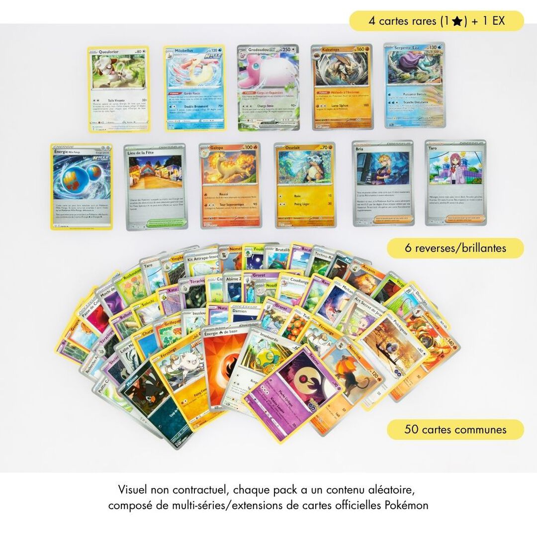 Pack Double Rare Cartes Pokemon - Occasion