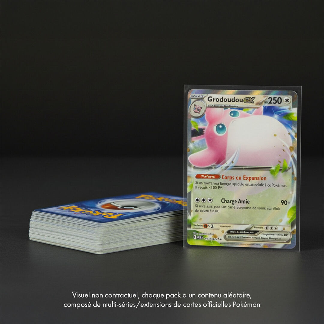 Pack « Double Rare » - Cartes Pokemon - Occasion (contenu aléatoire)