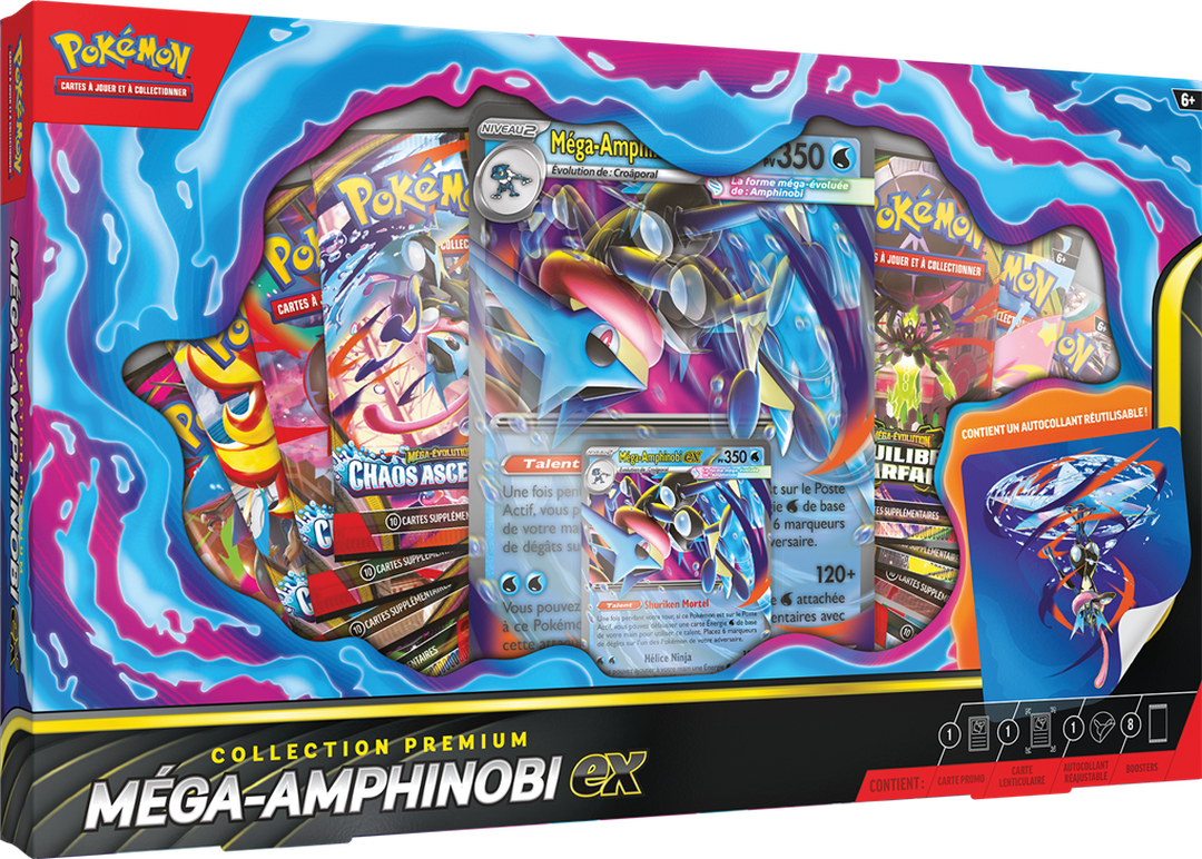 Coffret Premium - Pokemon - Méga-amphinobi Ex