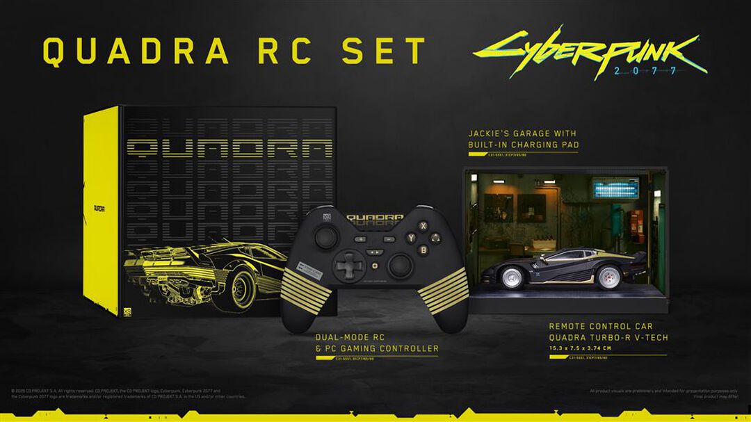 Coffret Quadra Rc Cyberpunk 2077 (turbo-r-v-tech)