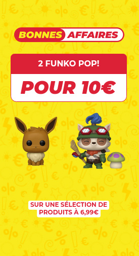 2 Funko POP! achetées pour 10€