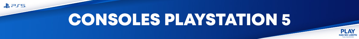 Bannière consoles playstation 5