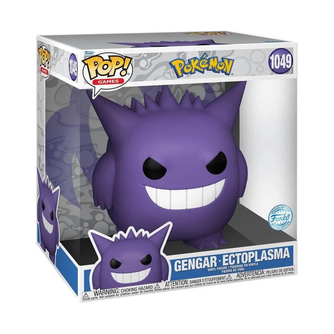 Figurine Funko Pop! Jumbo N°1049 | Pokemon | Ectoplasma