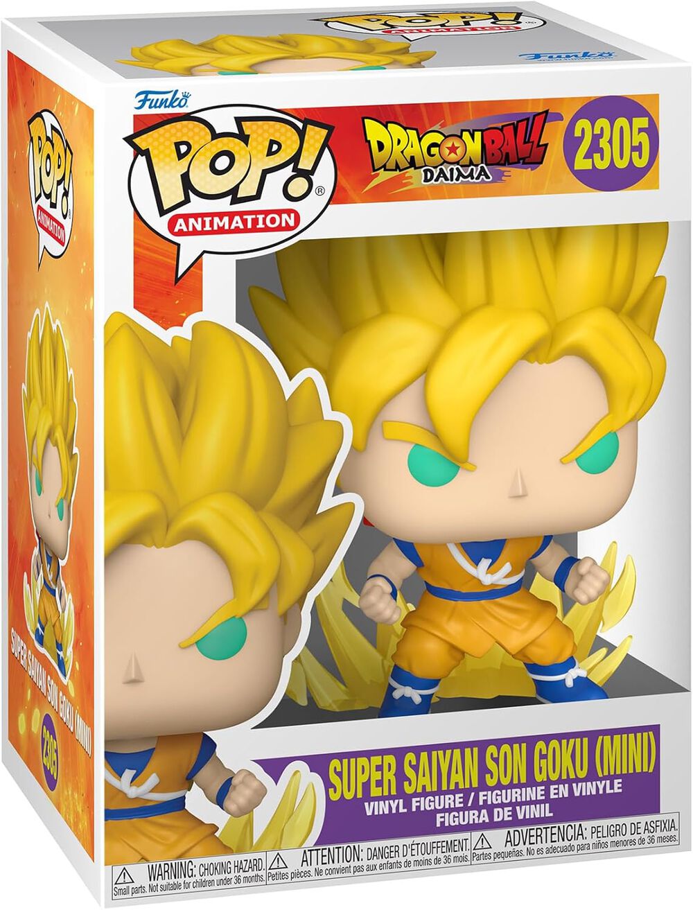 Figurine Funko Pop!  | Dragon Ball Daima | Super Sayan Son Goku Avec Chance De C thumb 1